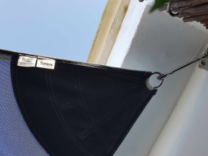 Awning corner detail